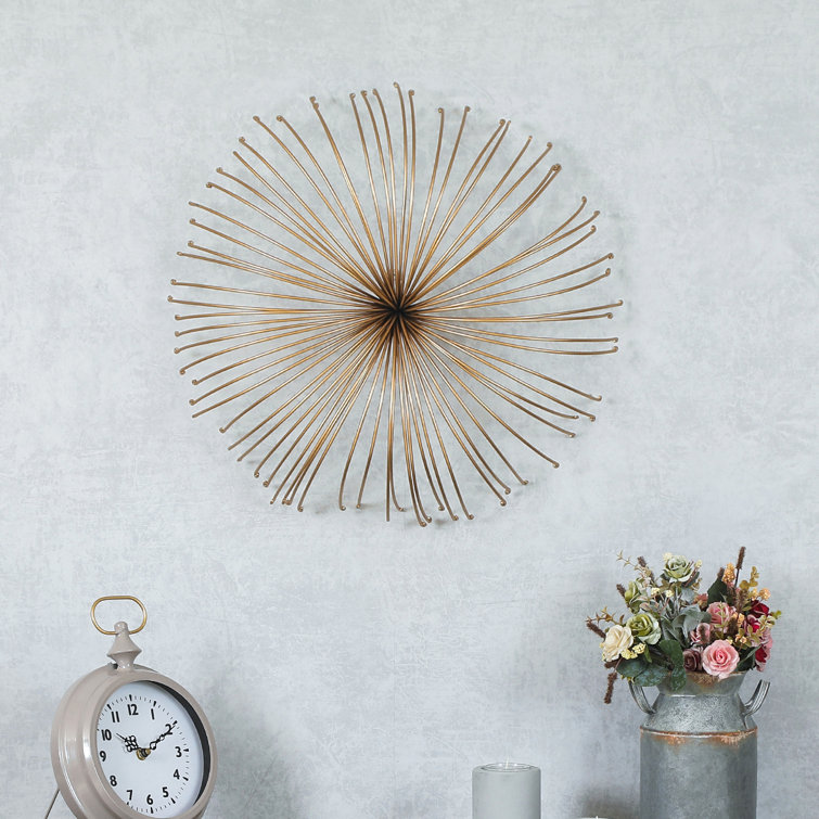 Mercer41 Iron Flower Starburst Wall Décor & Reviews Wayfair